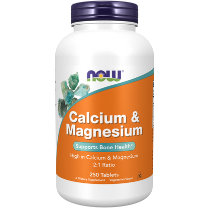 Calcio y Magnesio /Calcium & Magnesium (250 Tablets)