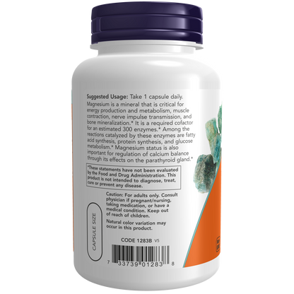 Magnesio 400 mg (180 VegCaps)/ Magnesium 400 mg