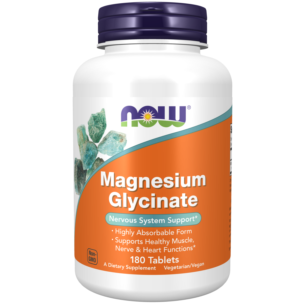 Glicinato de Magnesio 200 mg(180 TAB) /Magnesium Glycinate Tablets