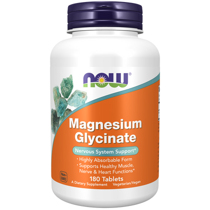 Glicinato de Magnesio 200 mg(180 TAB) /Magnesium Glycinate Tablets
