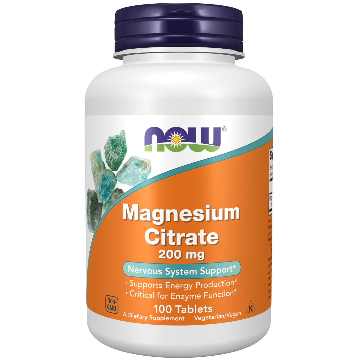 Magnesium Citrate 200 mg  (100 tabs)