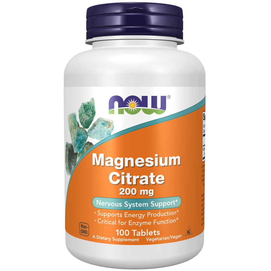 Magnesium Citrate 200 mg  (100 tabs)