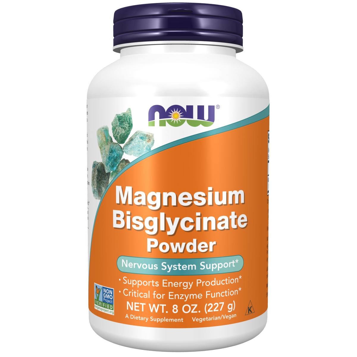 Bisglicinato de magnesio en polvo 8oz (227g) / Magnesium Bisglycinate Powder 8 Oz