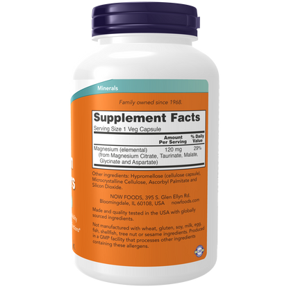 Cápsulas vegetales transportadoras de magnesio (180vcaps) / Magnesium Transporters Veg Capsules