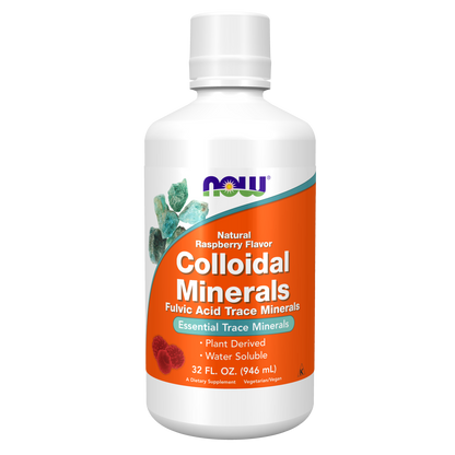 Multimineral Minerales Coloidales, Sabor a frambuesa (32 fl oz) / Colloidal Minerals, Raspberry Flavor