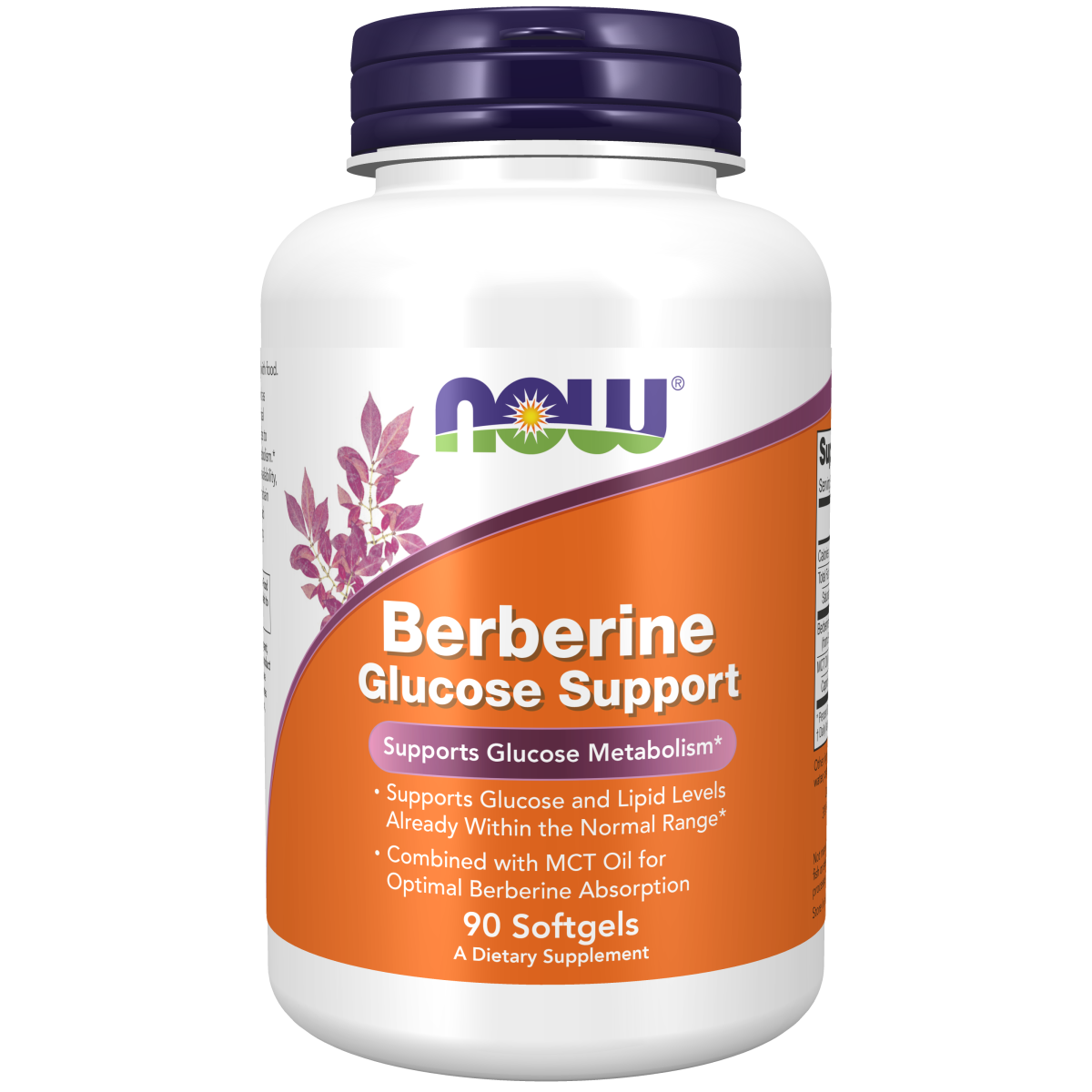 Berberina  Soporte de Glucosa (90 Softgels) / Berberine Glucose Support
