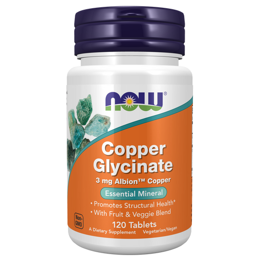 Glicinato de Cobre (120 tabs) /Copper Glycinate (120 tabs)