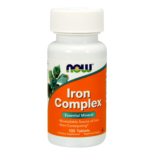 Hierro Complex 27mg (100 Tablets)/ Iron Complex. Bisglicinato. Sin estreñimiento.