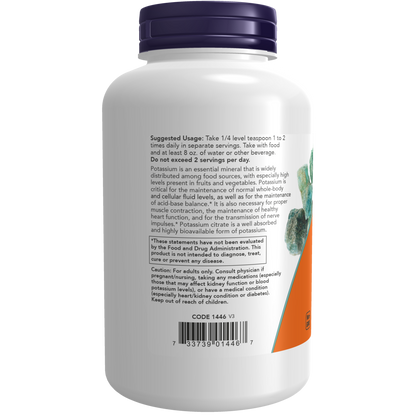 Polvo de Citrato de Potasio (12 oz)/ Potassium Citrate Powder