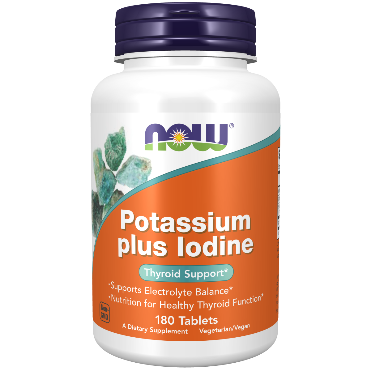 Potasio 99 mg mas yodo (180 Tabs) / Potassium plus Iodine