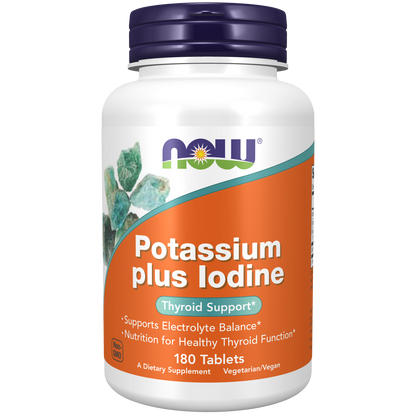 Potasio 99 mg mas yodo (180 Tabs) / Potassium plus Iodine