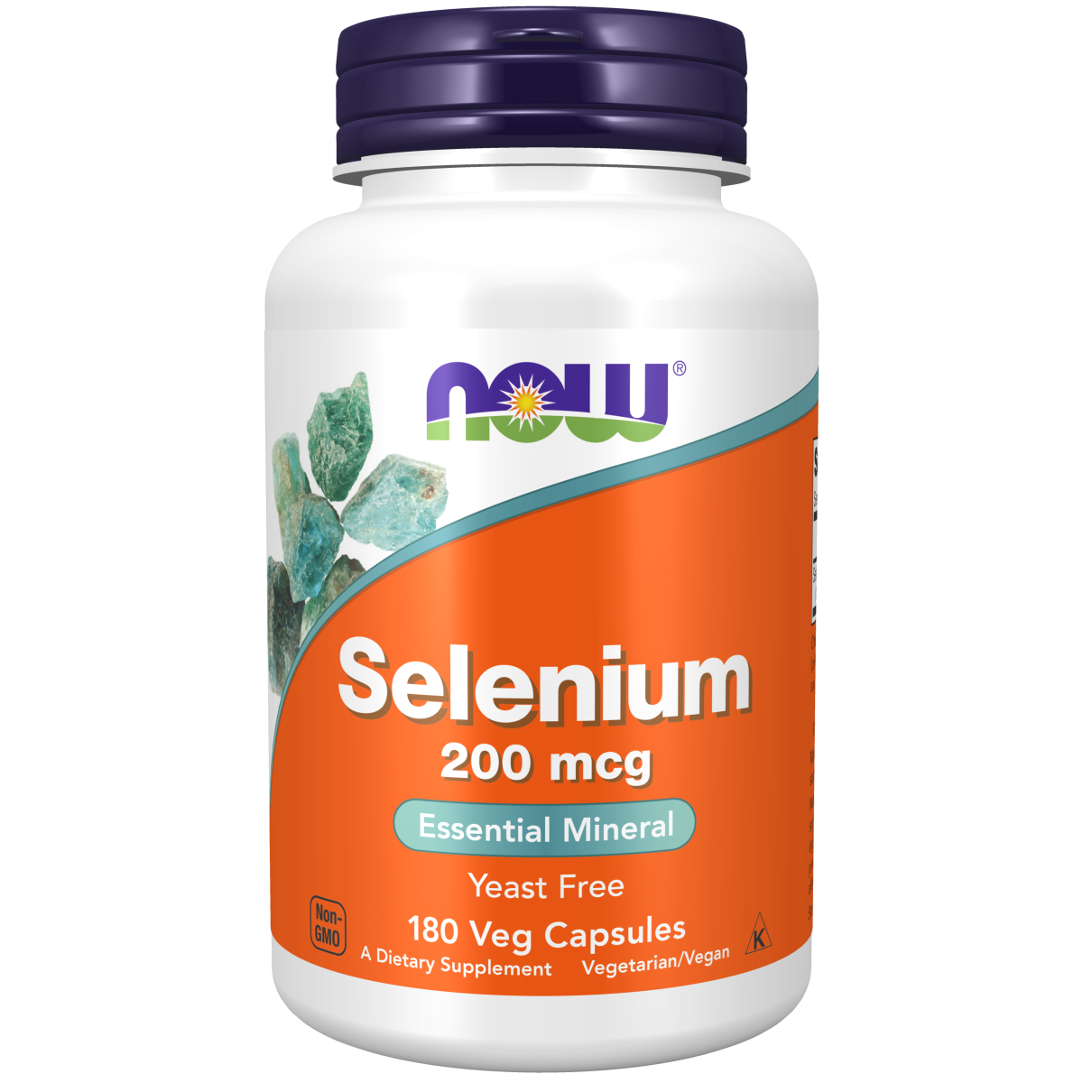 Selenio 200 mcg (180 Veg Capsules) /Selenium 200 mcg