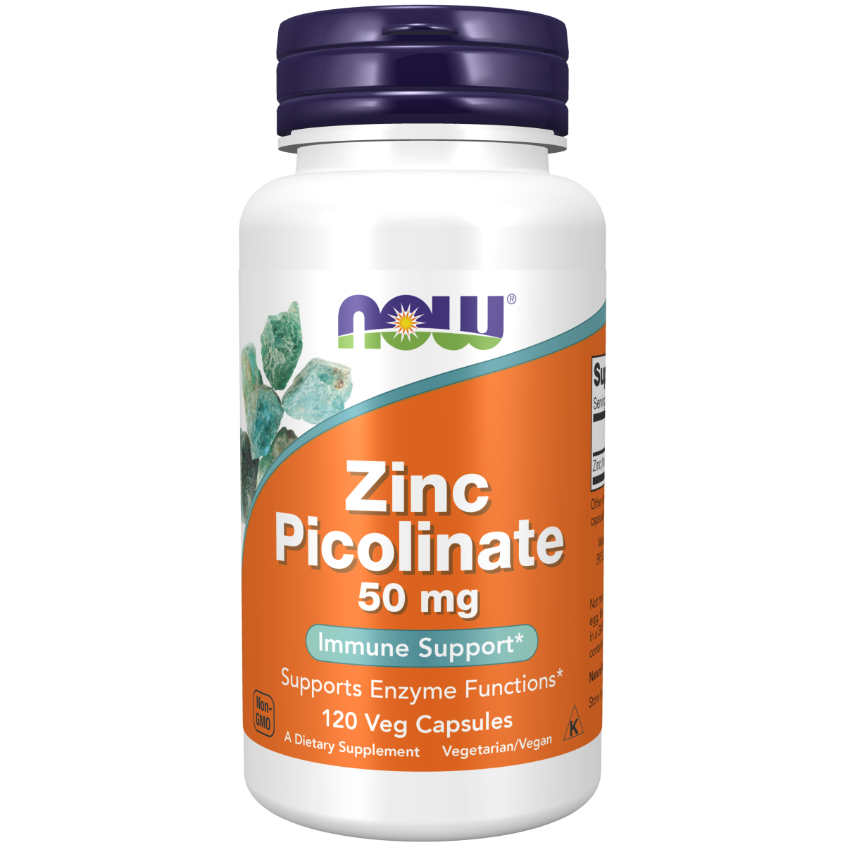 Picolinato de zinc 50 mg (120  Veg Caps) /Zinc Picolinate 50 mg