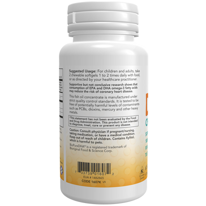 DHA (100 mg DHA) Para niños 60 SFG / DHA for Kids
