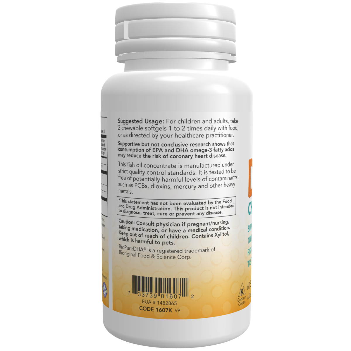 DHA (100 mg DHA) Para niños 60 SFG / DHA for Kids