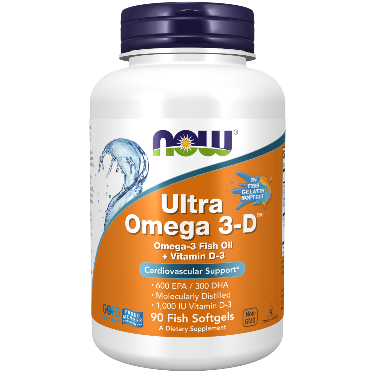Ultra Omega 3-D™ (90 Fish Softgels) / Ultra Omega 3-D™ (Fish Gelatin)