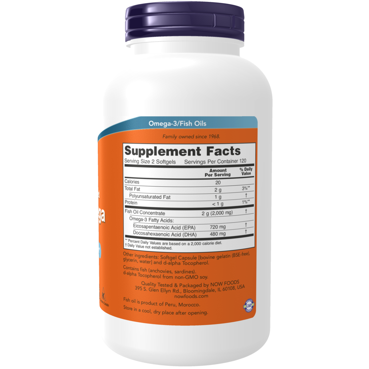 Super Omega EPA, doble potencia 360 EPA / 240 DHA (240 SFG) / Double Strength
