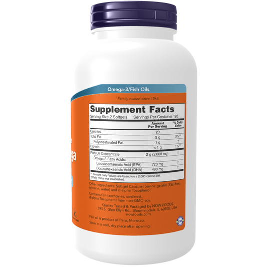 Super Omega EPA, doble potencia 360 EPA / 240 DHA (240 SFG) / Double Strength