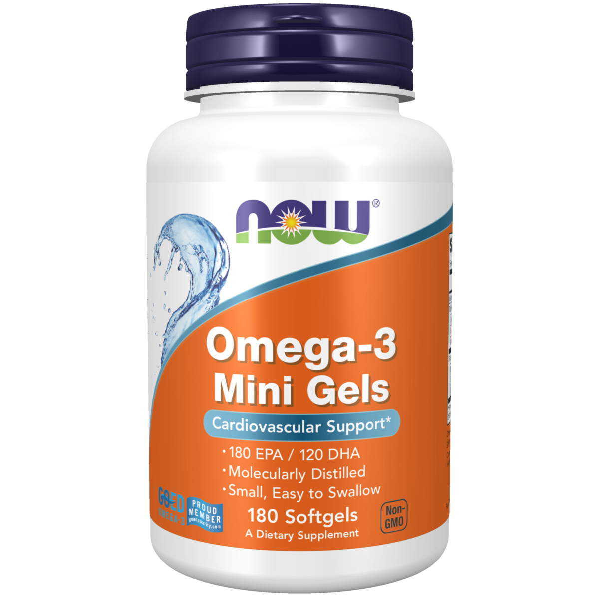 Omega-3 Mini Geles Cápsulas Blandas (180 Softgels) /Omega-3 Mini Gels Softgels