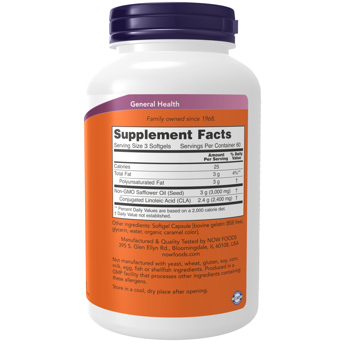 CLA 800 mg 180 Softgels