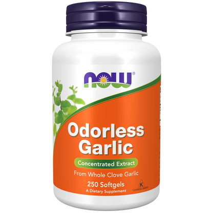 Ajo Inodoro concentrado del ajo entero 50mg (250 Softgels)/ Odorless Garlic Softgels