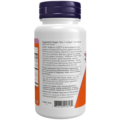 AlliBiotic CDZ  (60 softgels)