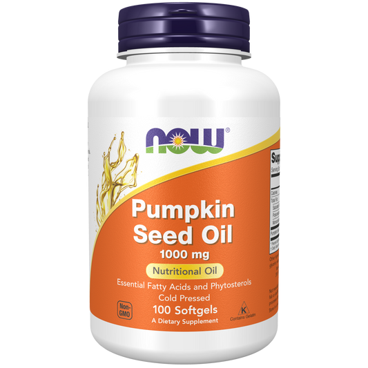 Aceite de Semilla de Calabaza 1000mg 100 Cápsulas Blandas /Pumpkin Seed Oil