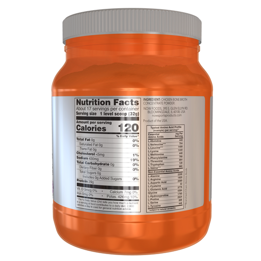 OFERTA 50% Proteina de Caldo de Huesos de Pollo (1.2lbs/544gr)