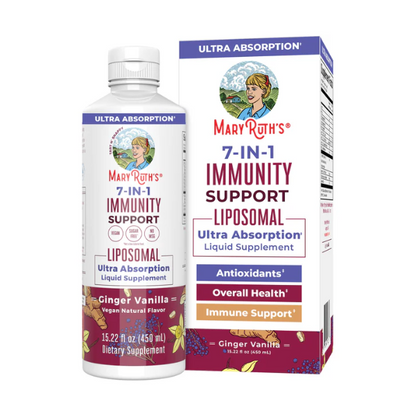 Liposomal de soporte de inmunidad 7 en 1 (450ml)  / 7-in-1 Immunity Support Liposomal (15.22oz)