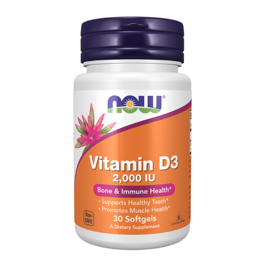Vitamina D-3 2000 UI (30 Softgels)/ Vitamin D-3 2000 IU 30 caps gel.