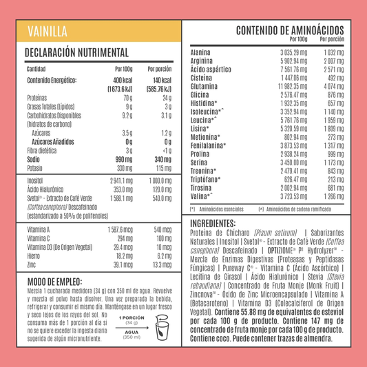 Fitmingo Proteina Vainilla (510 g), Birdman