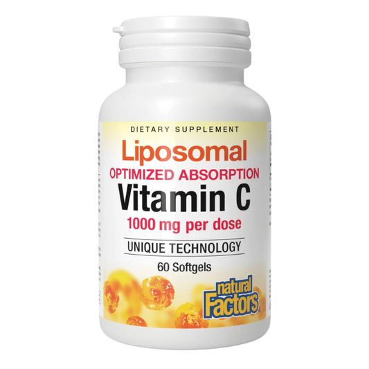 Vitamina C Liposomal 60 sg, Natural Factors