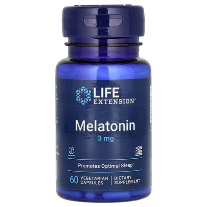 Melatonina 3mg (60 vcaps), Life Extension