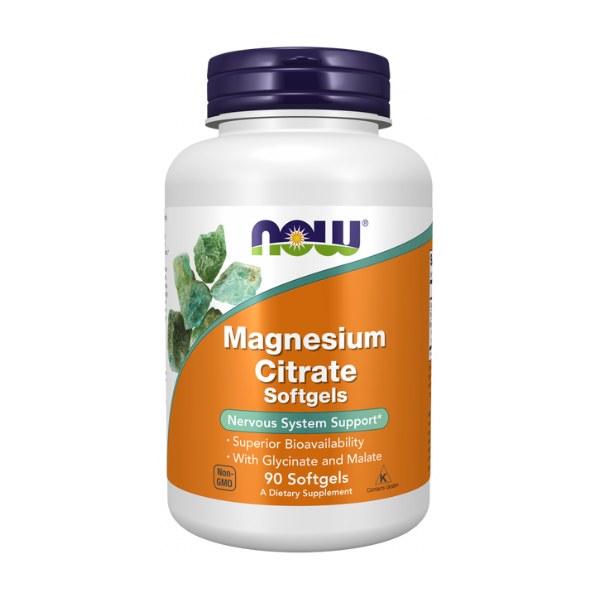 Citrato de Magnesio 400mg (90 softgels) /Magnesium Citrate (Softgels)
