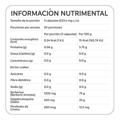 Metabolic Support (90 caps), NutriADN