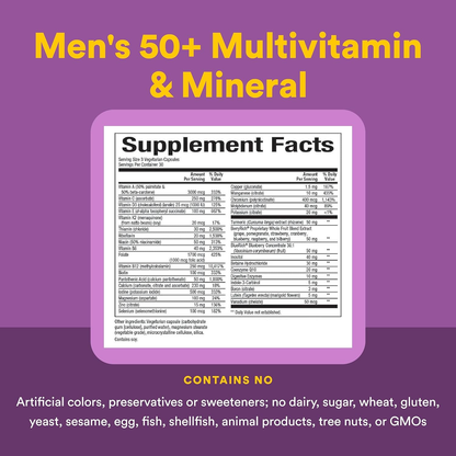 MultiFactors® Mujeres 50+ 90 vcap, Natural Factors