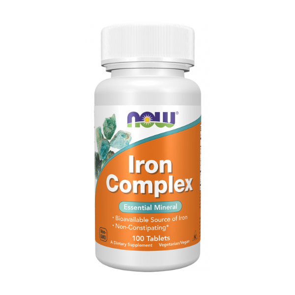 Hierro Complex 27mg (100 Tablets)/ Iron Complex. Bisglicinato. Sin estreñimiento.