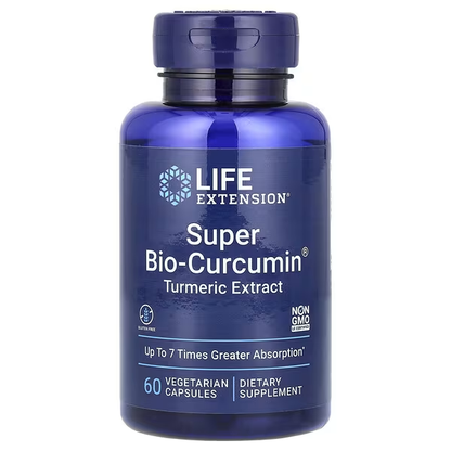 Super Bio-Curcuma® Extracto de curcuma (60 veg caps), Life Extension