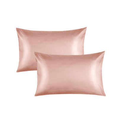 Fundas de Almohada de Satin - 2 Pack, Lindo