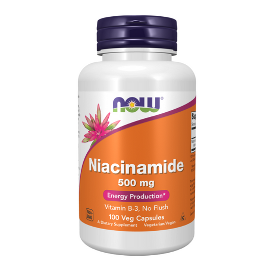 Niacinamide (B-3) 500 mg (100 Veg Caps)/ Niacinamida (B-3) 500 mg