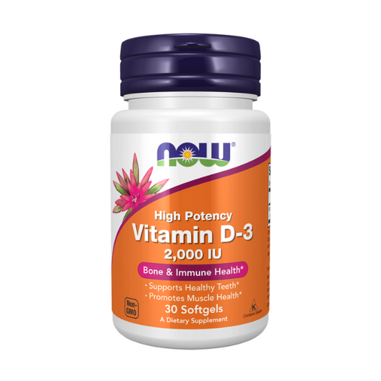 Vitamina D-3 2000 IU (120 Softgels) / Vitamin D3 2000 IU