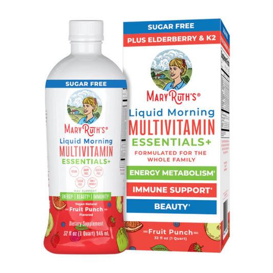 Multivitamínico Matutino, Ponche de Frutas (32fl oz/ 946ml), Mary Ruth´s