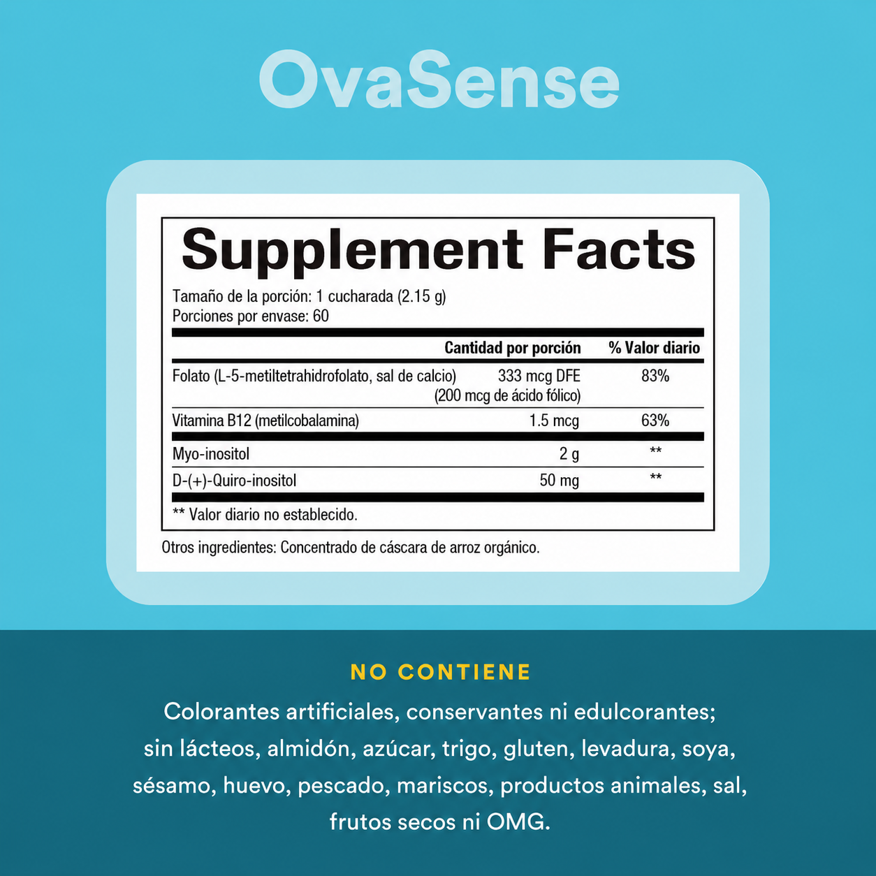 WomenSense® OvaSense™ 4.55 oz, Natural Factors