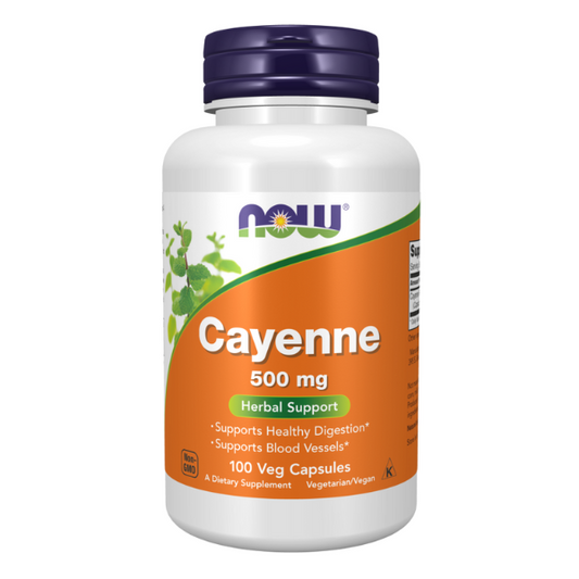 Cayena 500 mg (100 Veg Caps)/Cayenne 500 mg Veg Caps