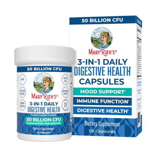 3-en-1 Salud Digestiva (30 caps), Mary Ruth's