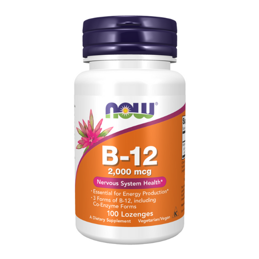 B-12 2000 mcg 100 tabs masticables (100 Pastillas /lozenges)