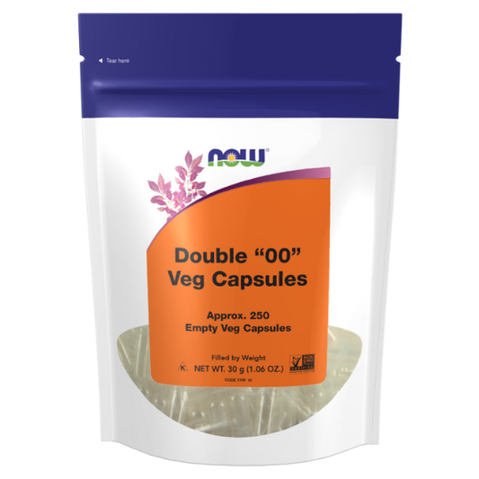 Cápsulas vacías, Vegetariana, Doble "00" (250 Envases)/Empty Capsules, Vegetarian, Double "00"