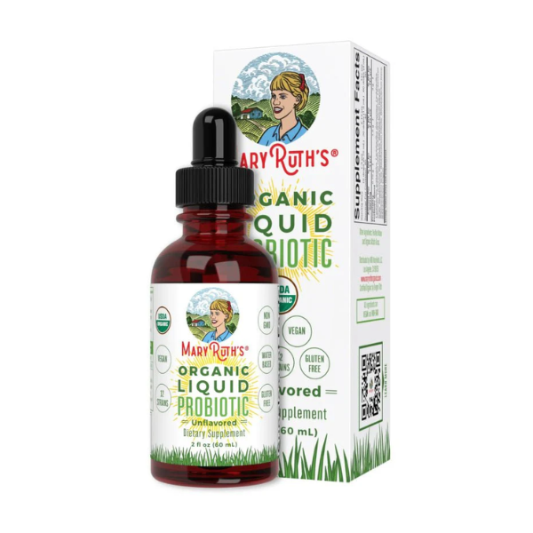 Probiótico Líquido Orgánico (60ml) / Probiotic Drops, Unflavored, Org, (2oz)