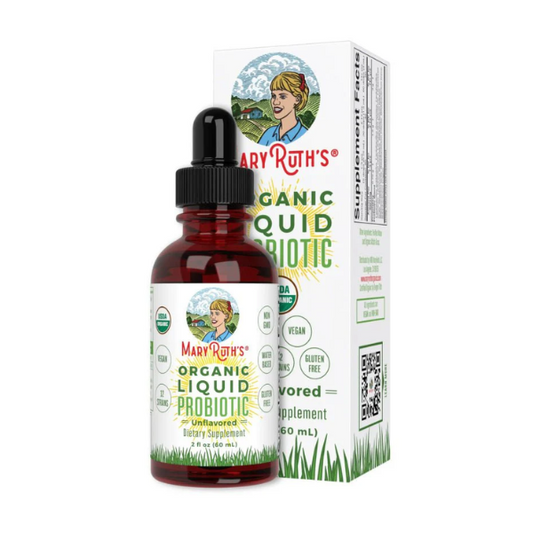 Probiótico Líquido Orgánico (60ml) / Probiotic Drops, Unflavored, Org, (2oz)
