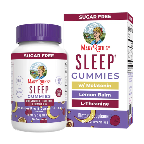 Gomitas de melatonina para dormir Adultos (60gomitas) / Adult Sleep Gummies, Passion Fruit, (60ct)
